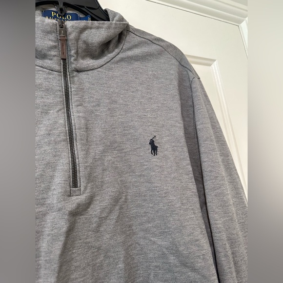 Polo Ralph Lauren men’s Greg long sleeve pullover half zip sweater - Picture 8 of 12